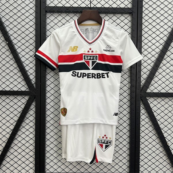 Camiseta Sao Paulo 1ª Niño 2025/26